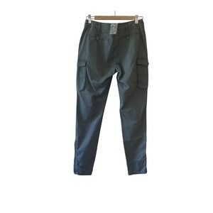 PIKO 1988 Olive Green Cargo Pants Zipper Detail Stylish Casual Comfy Size M NWOT